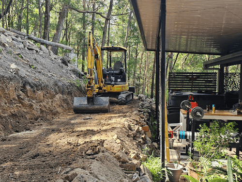 Landscape Preparation in Currumbin