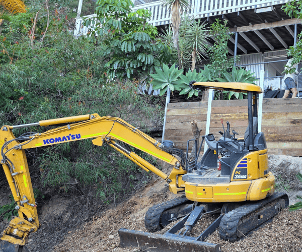 Mini Excavator Bobcat Combo Service Currumbin