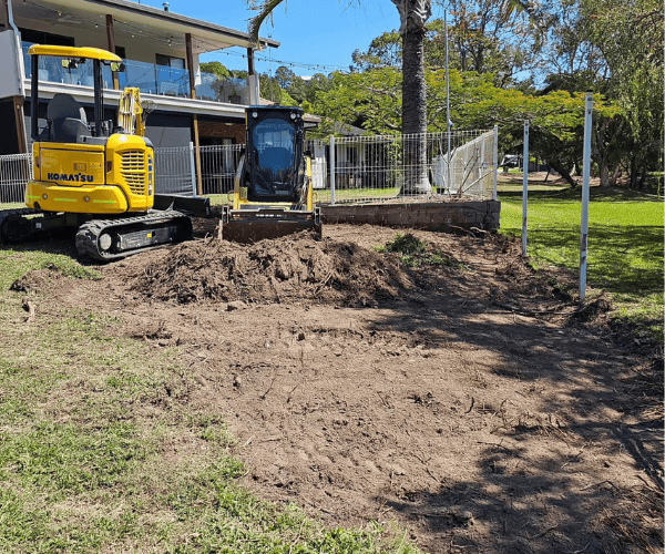Mini Excavator Bobcat Combo Service