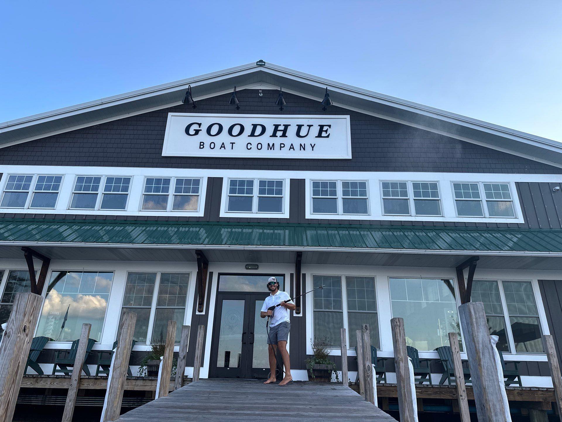 Professional house washing team in Alton NH