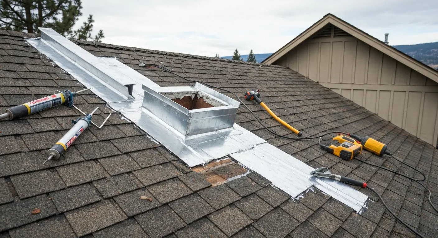 Roof leak inspection and repair