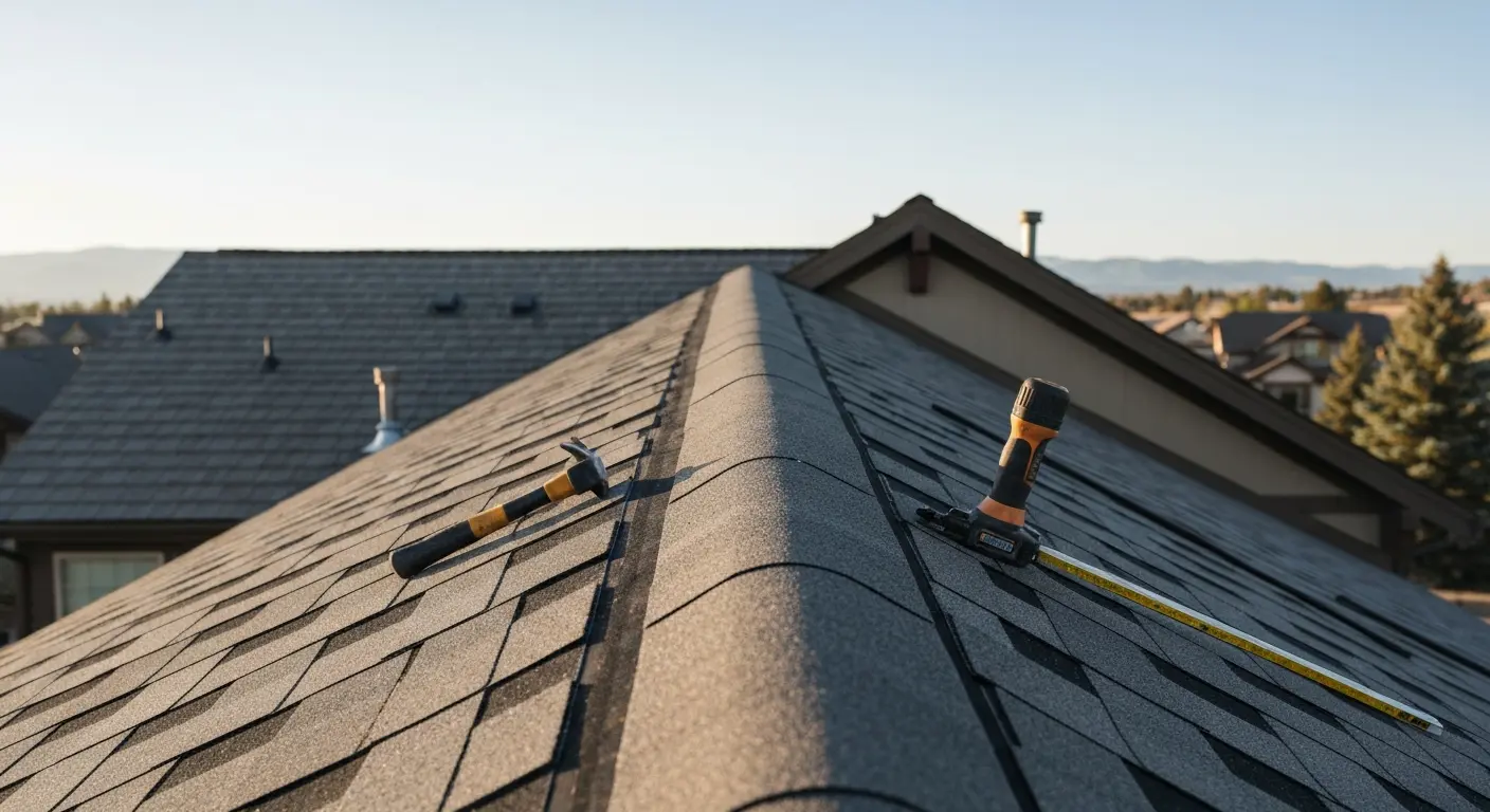 Asphalt shingle roof in Eagle