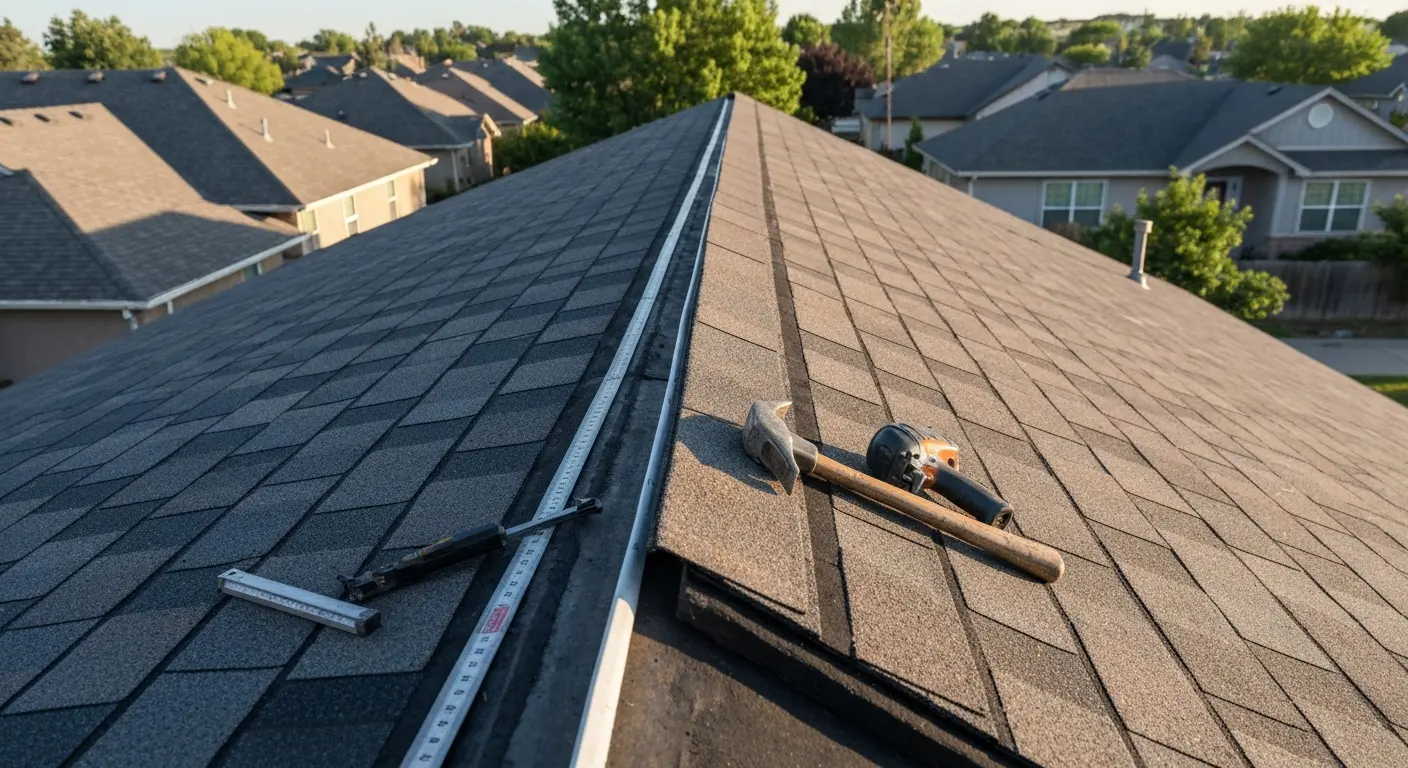 Roof repair in Meridian