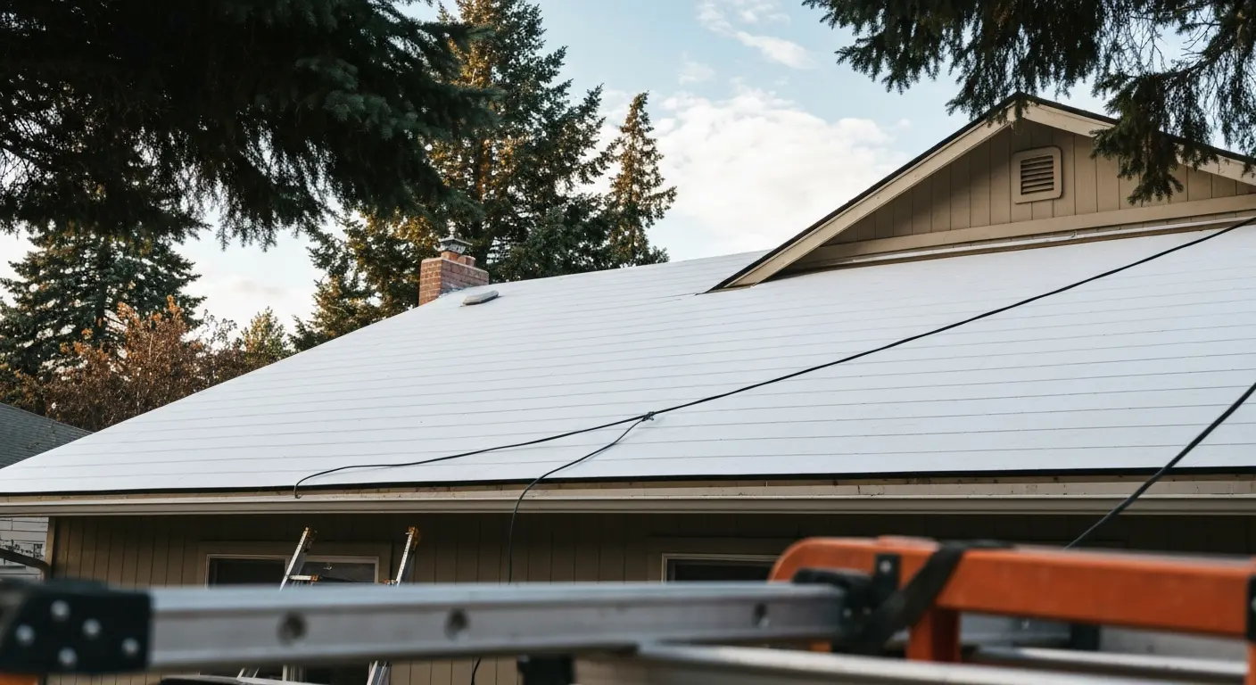 Roof replacement project