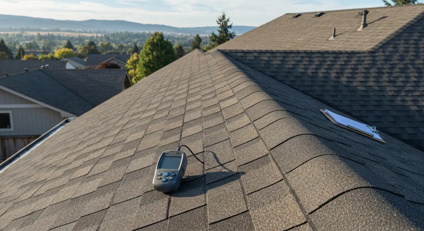 Roof inspection in Vale