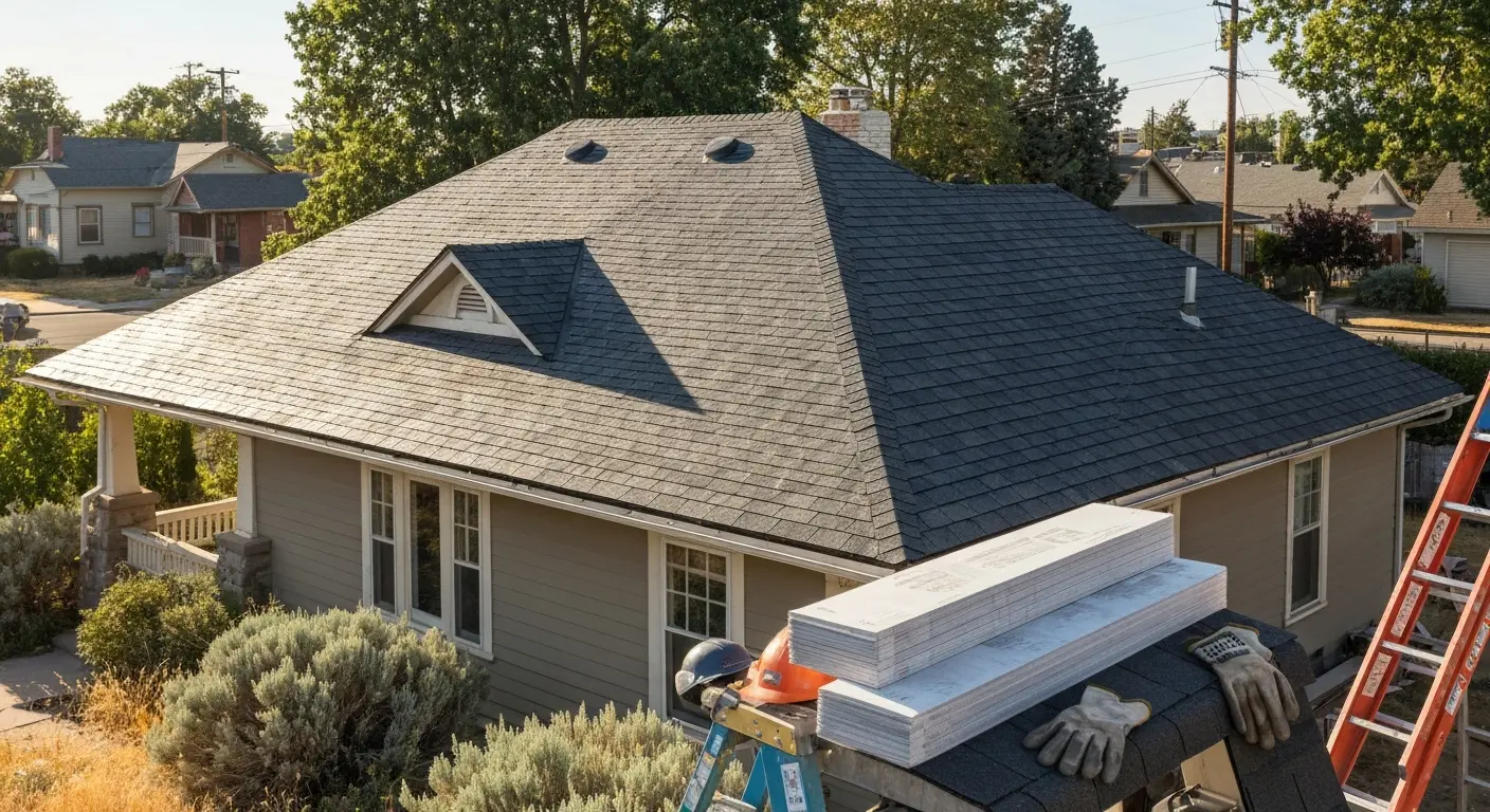 Roofing installation in Marsing