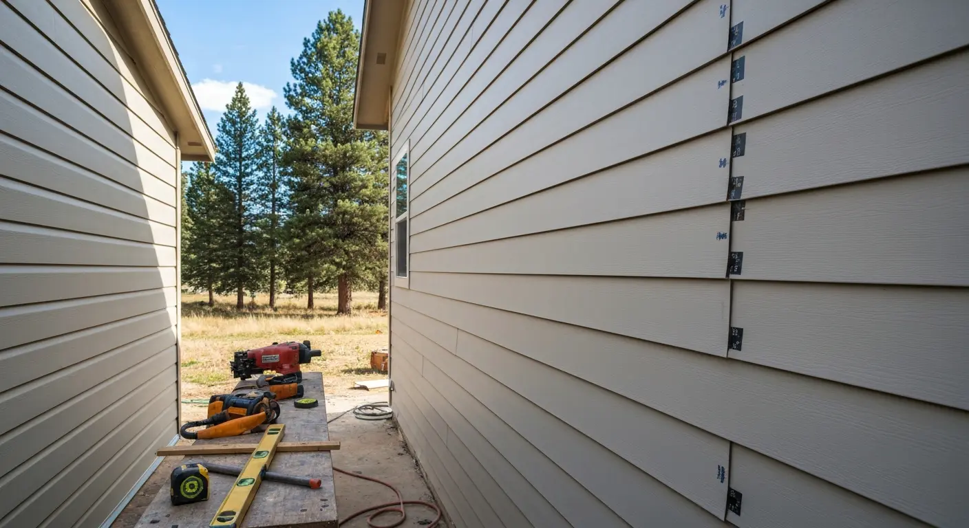 Siding work