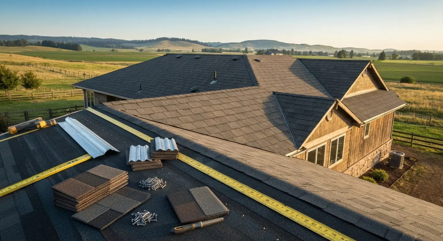 Roof replacement project