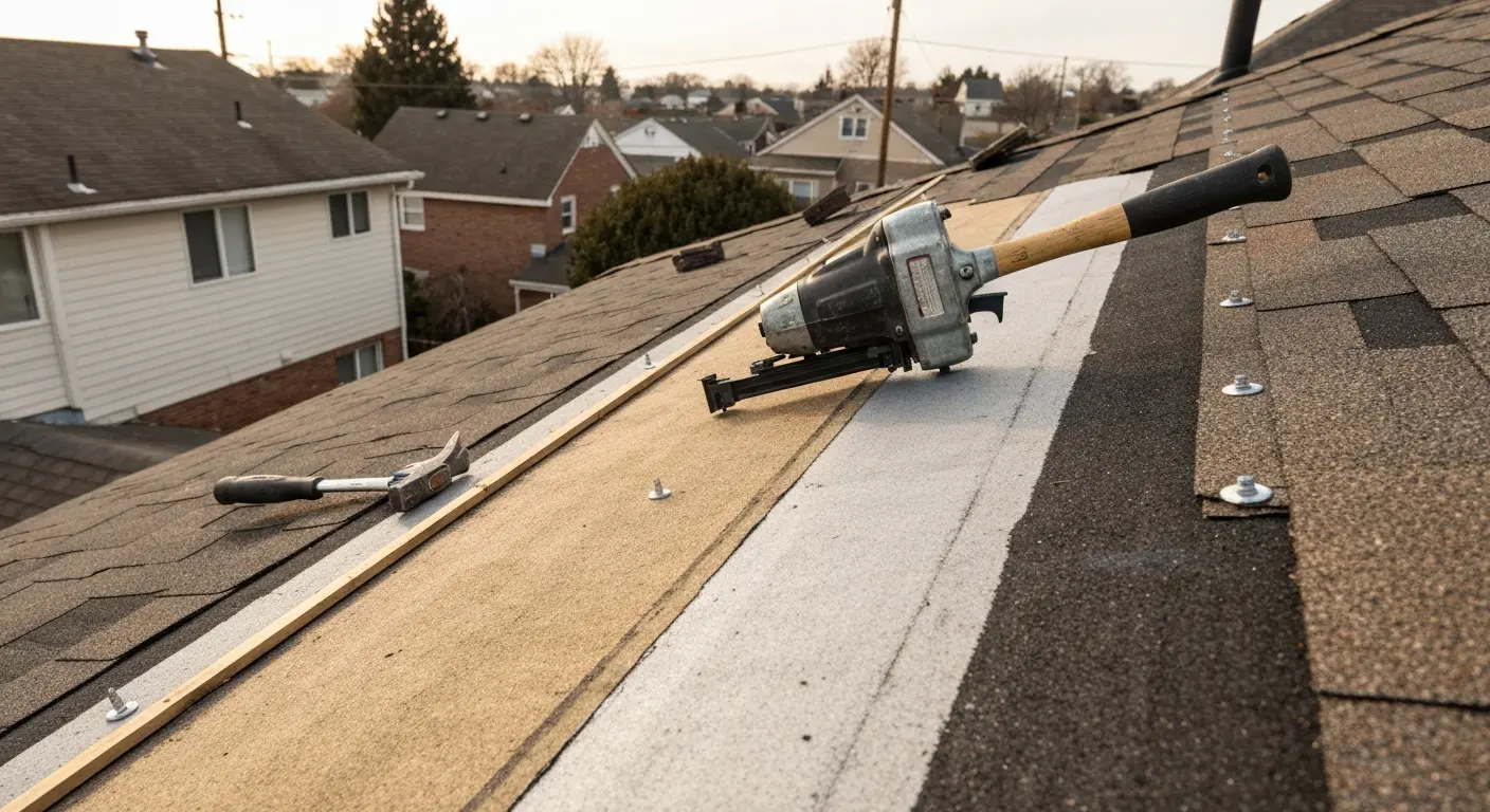 Roof repair in Garden City