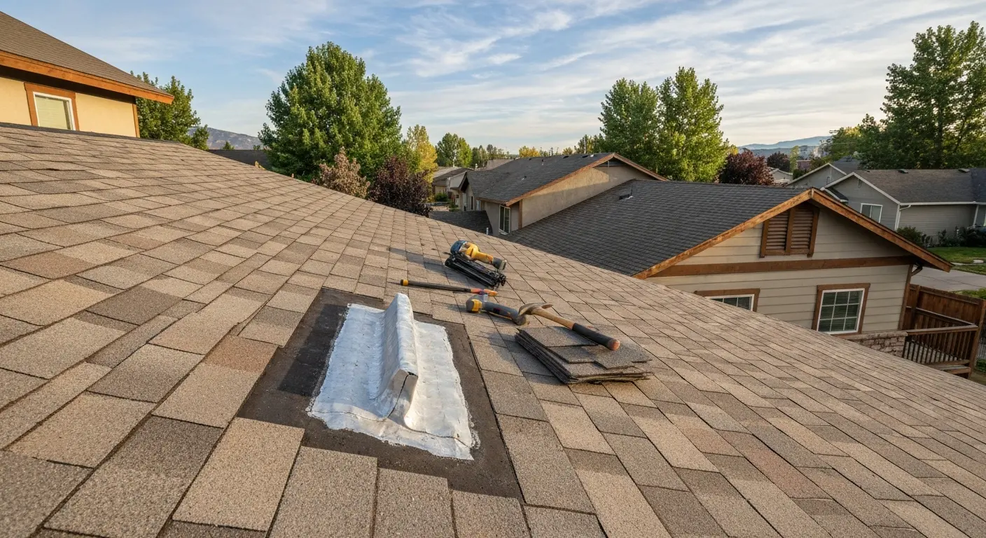 Roof replacement project