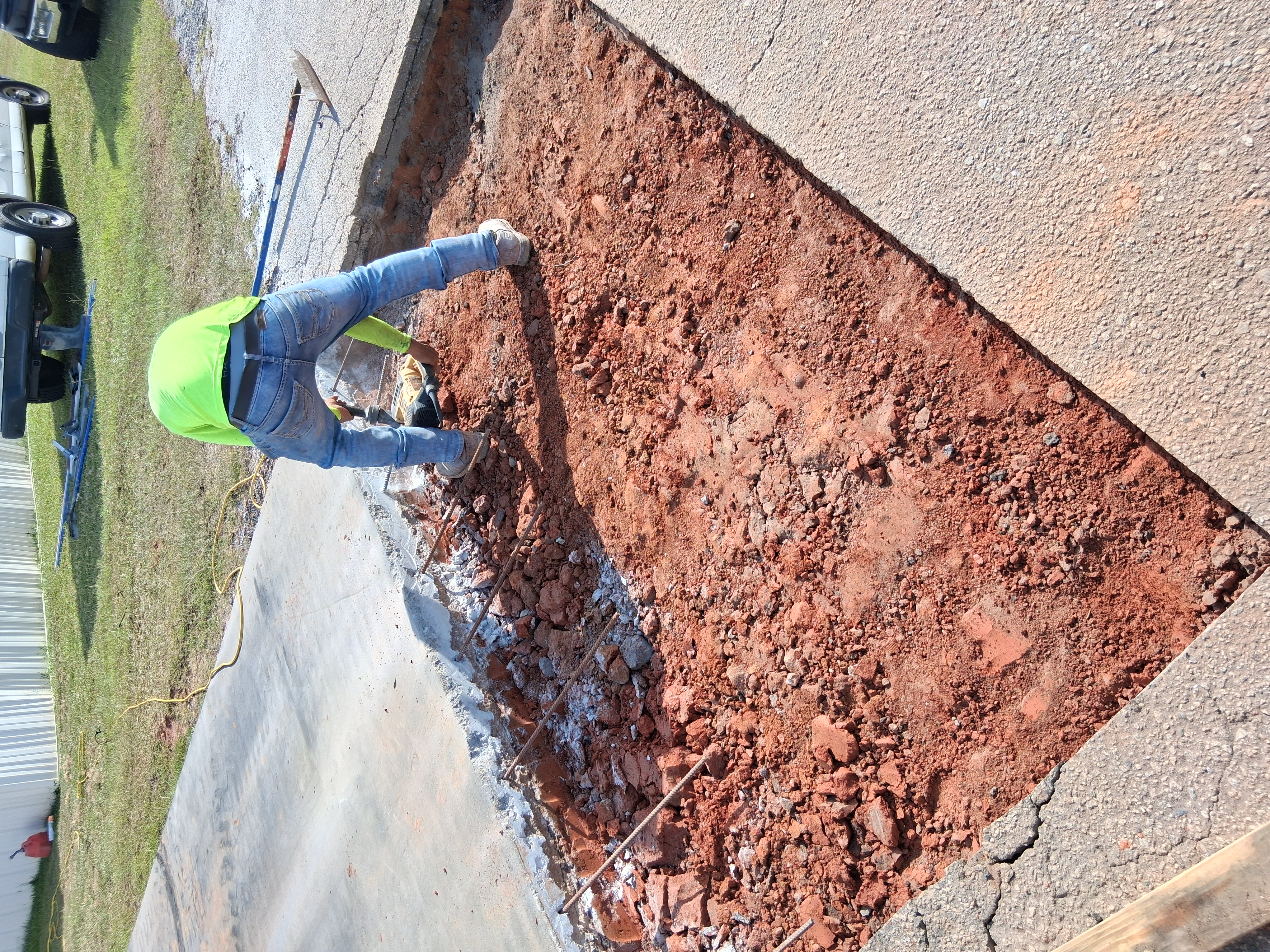 stamped concrete project completed by Carolina Specialist Concrete LLC in Greenville, SC