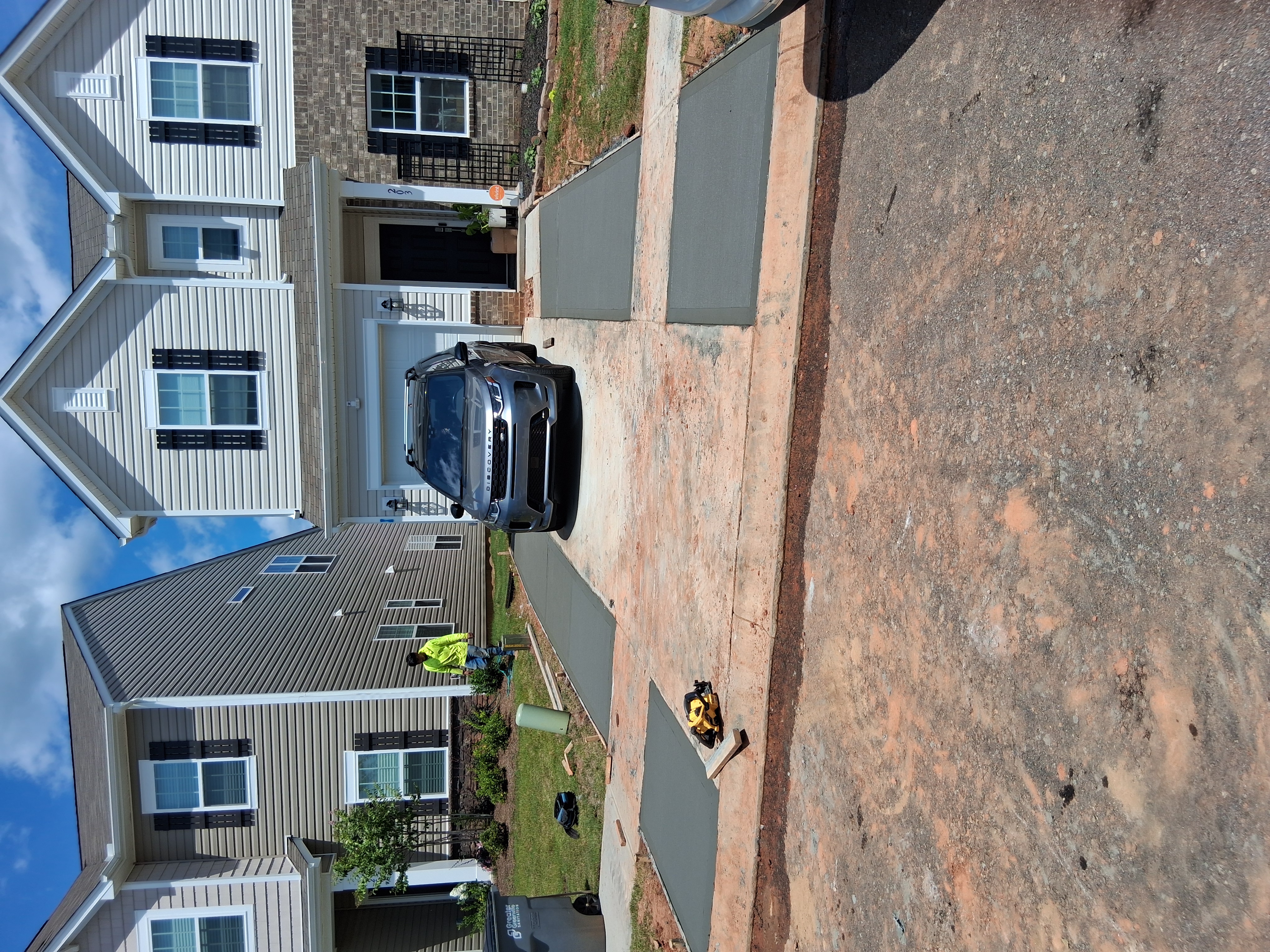driveways project completed by Carolina Specialist Concrete LLC in Greer, SC