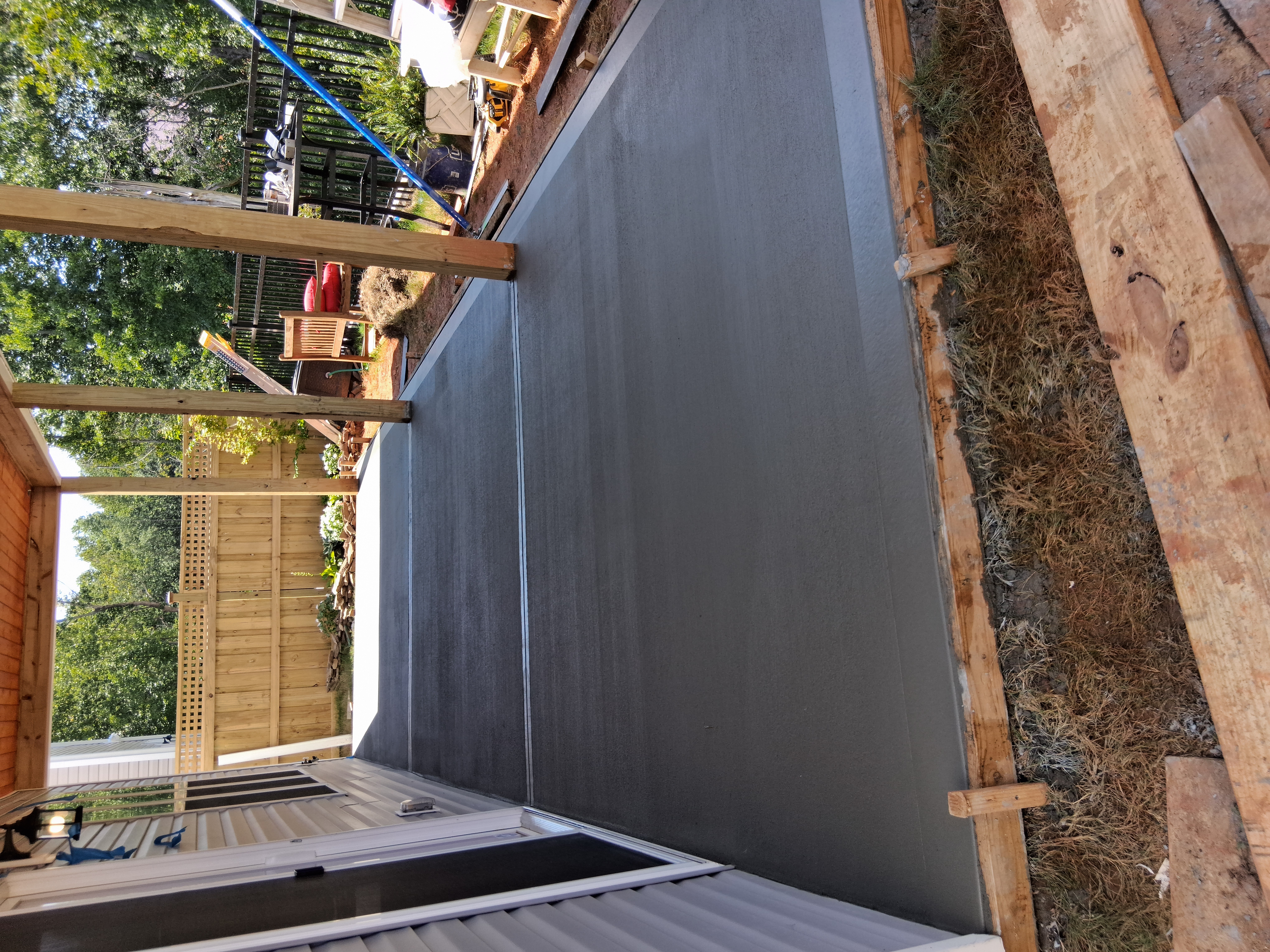 driveways project completed by Carolina Specialist Concrete LLC in Greer, SC
