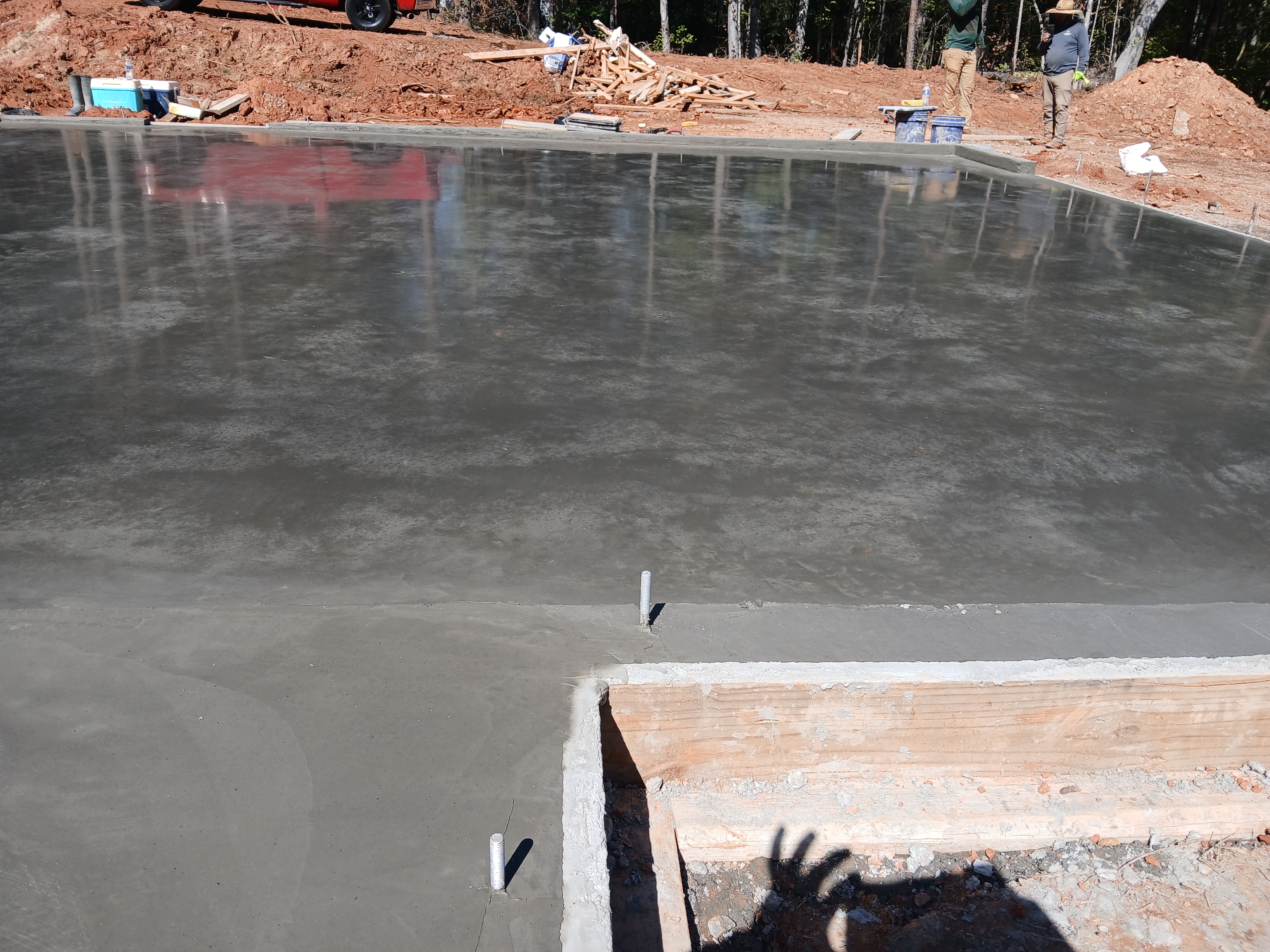 patios project completed by Carolina Specialist Concrete LLC in Simpsonville, SC