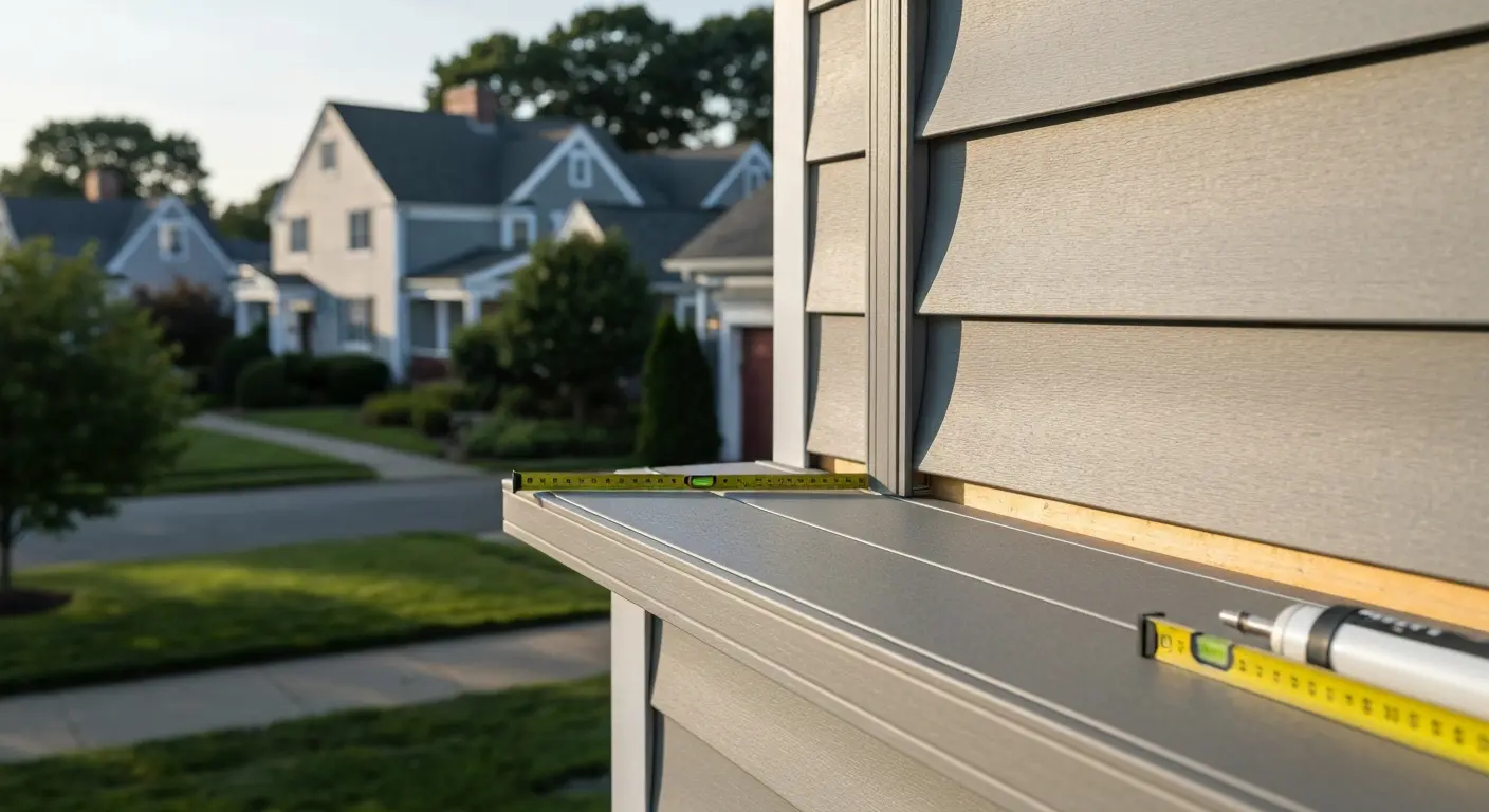 Fiber cement siding project