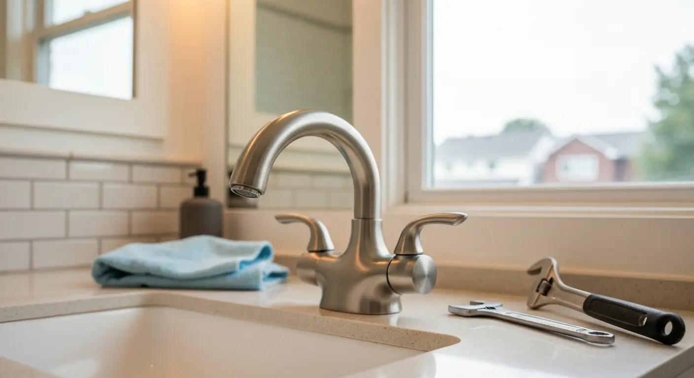 Faucet installation