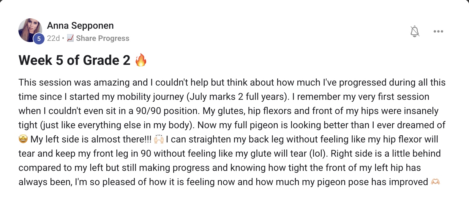 Member testimonial 5