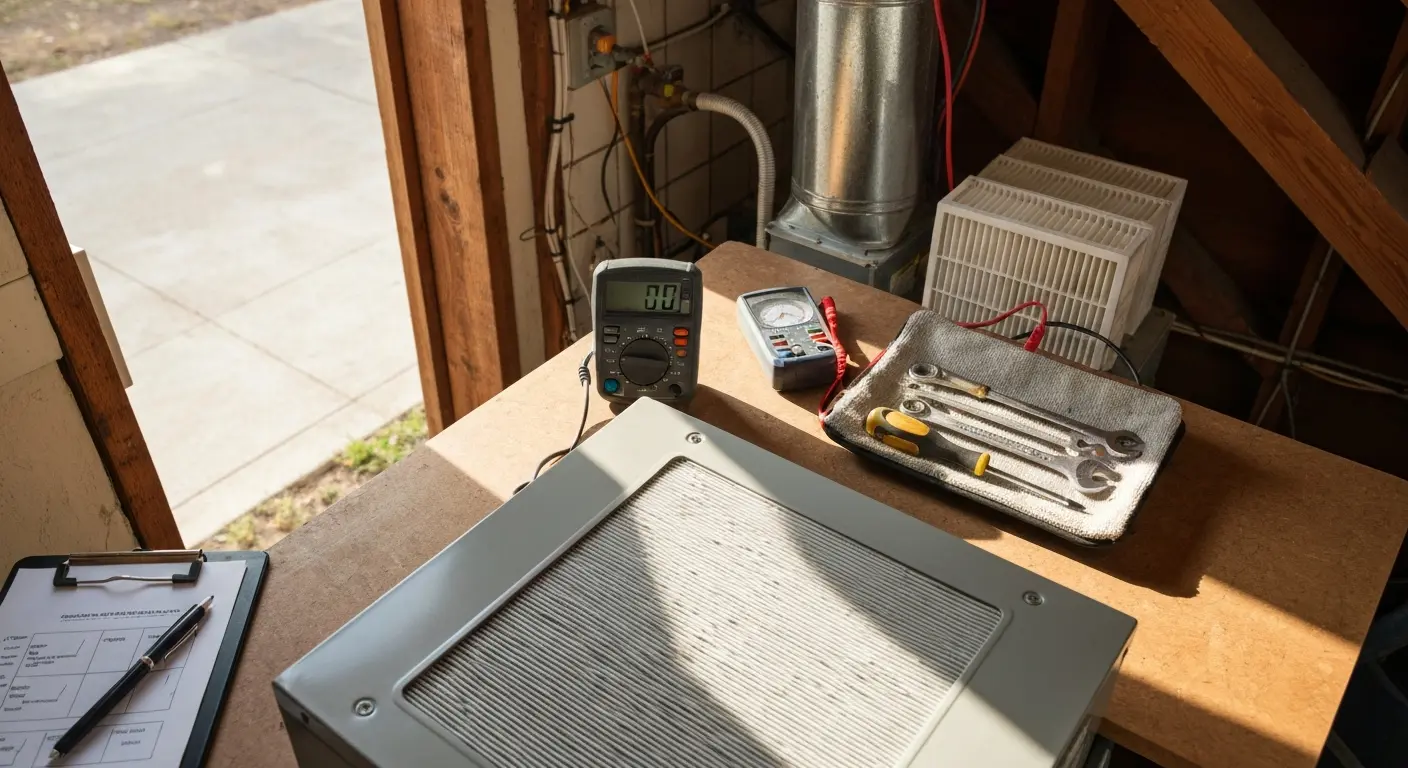 HVAC maintenance tune-up