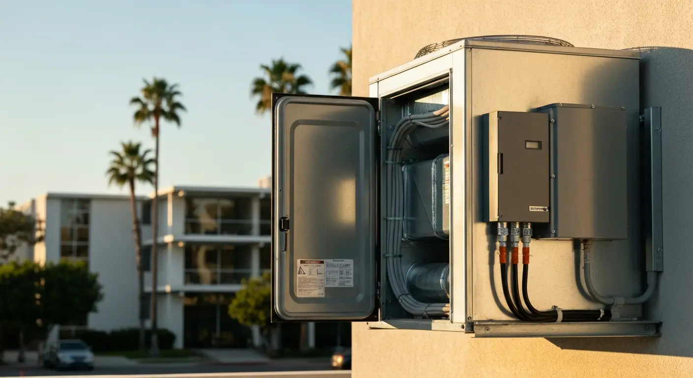 Commercial HVAC system in Beverly Grove office