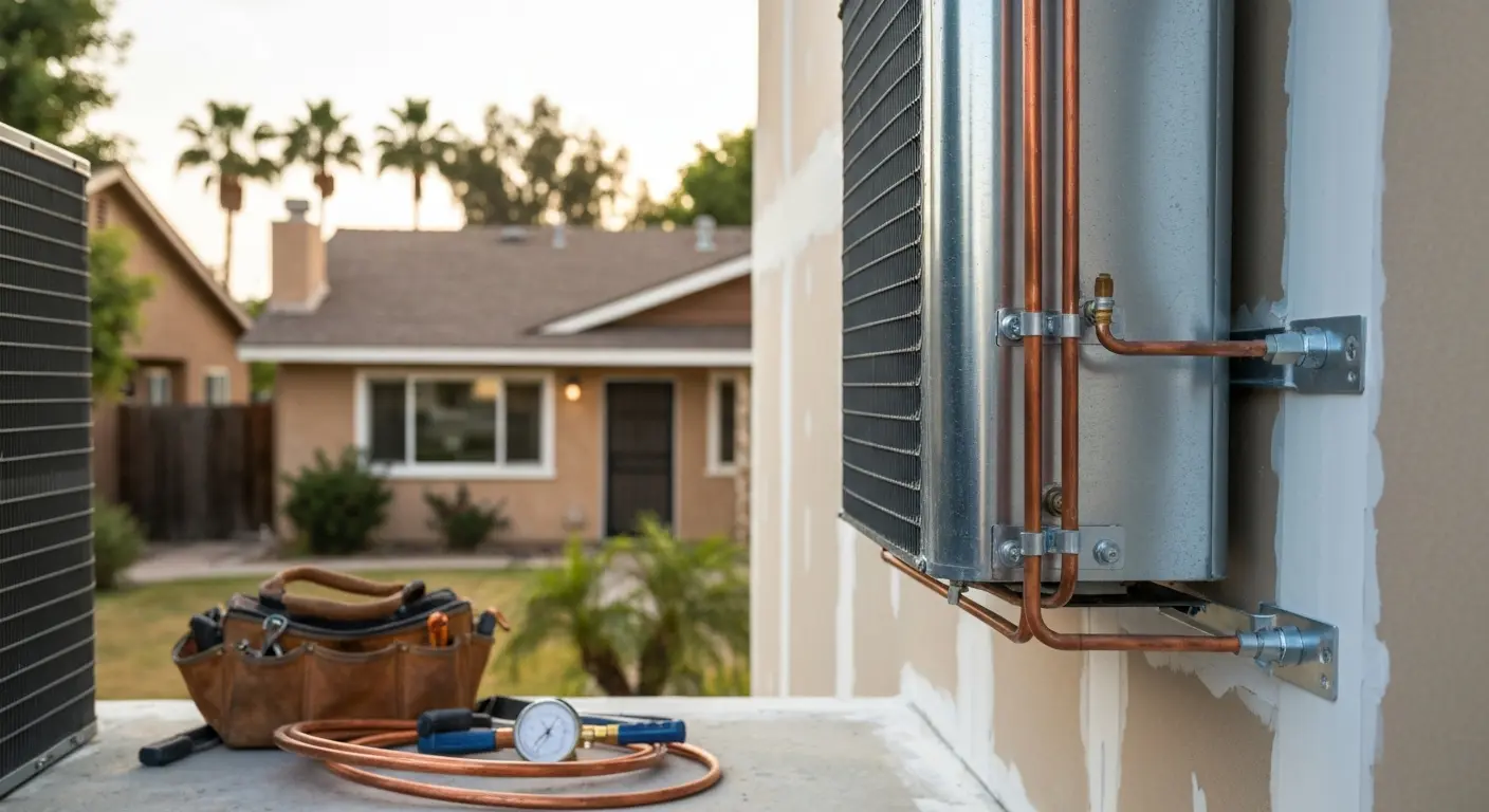 HVAC repair technician