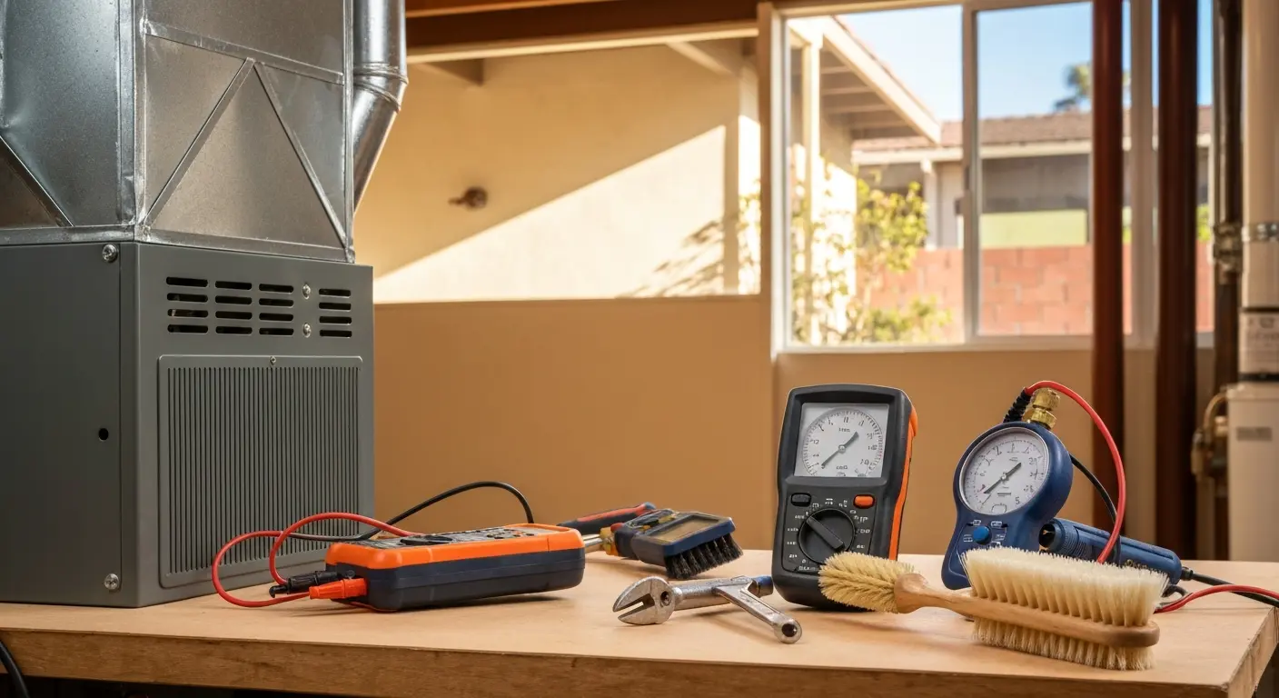 Furnace and heating system maintenance