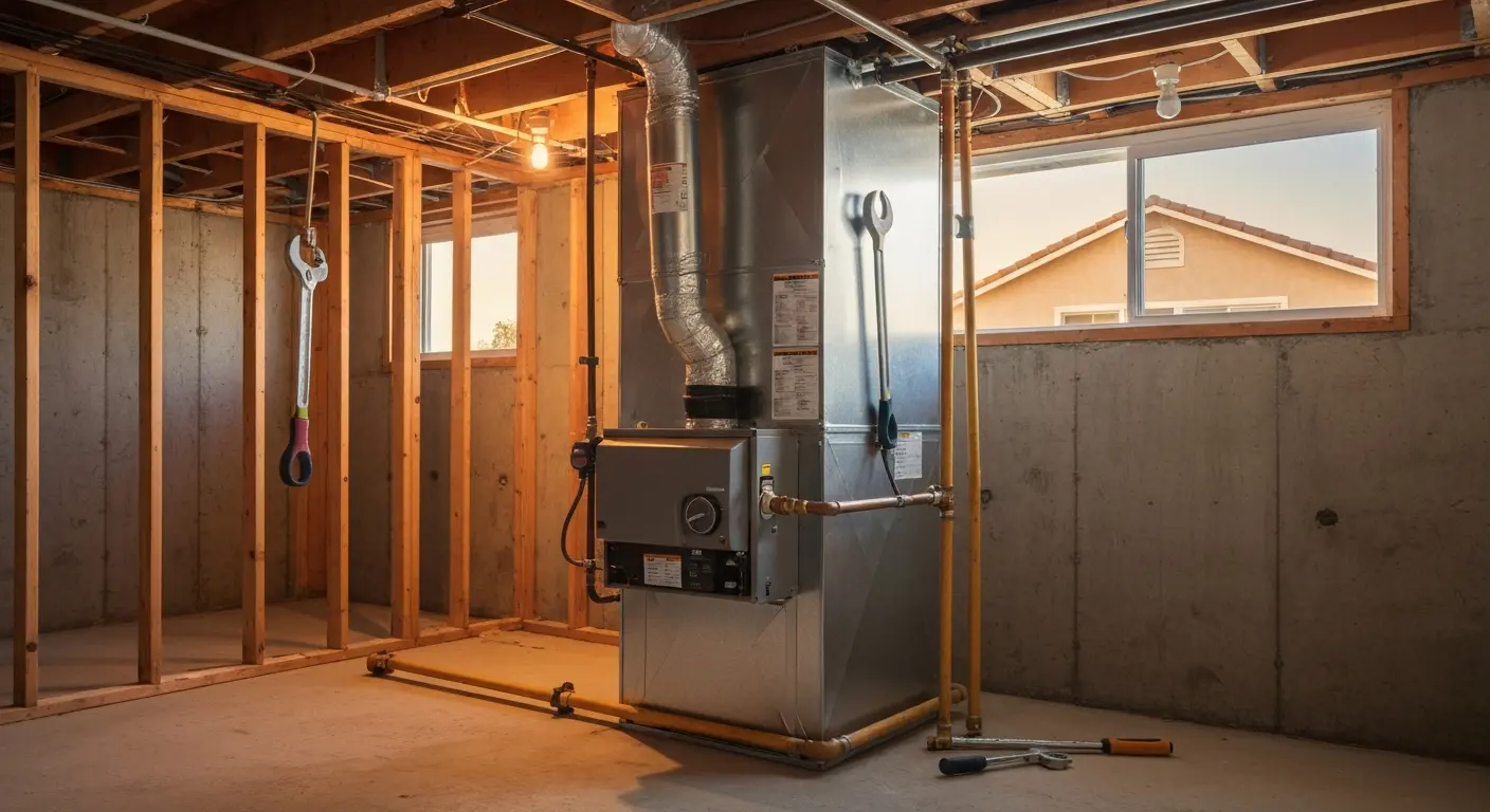 Furnace installation