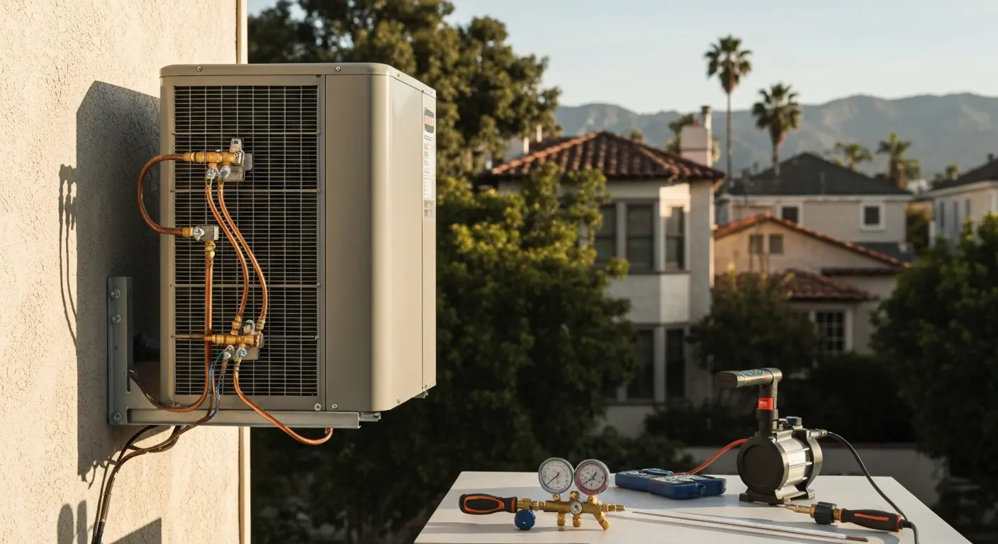 AC cooling unit repair