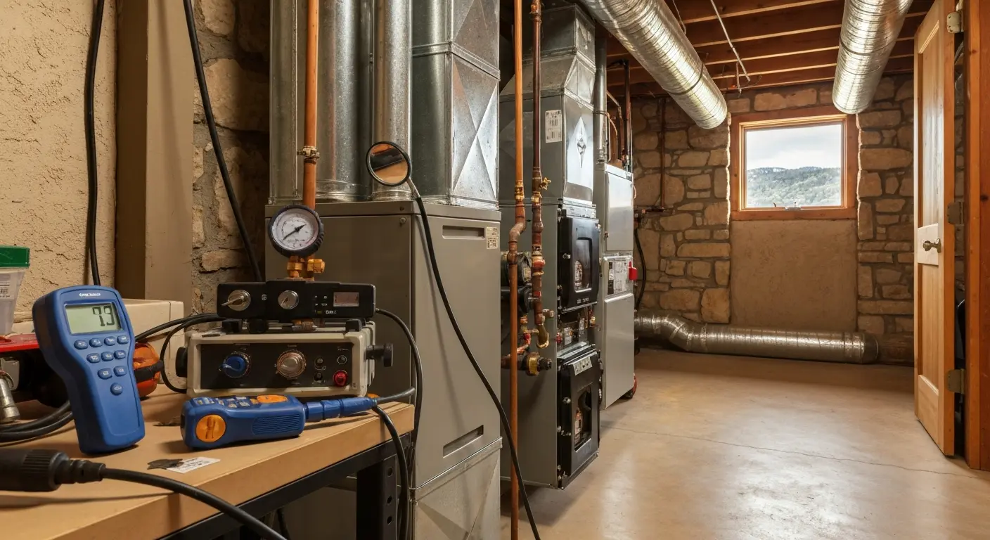 Furnace maintenance service