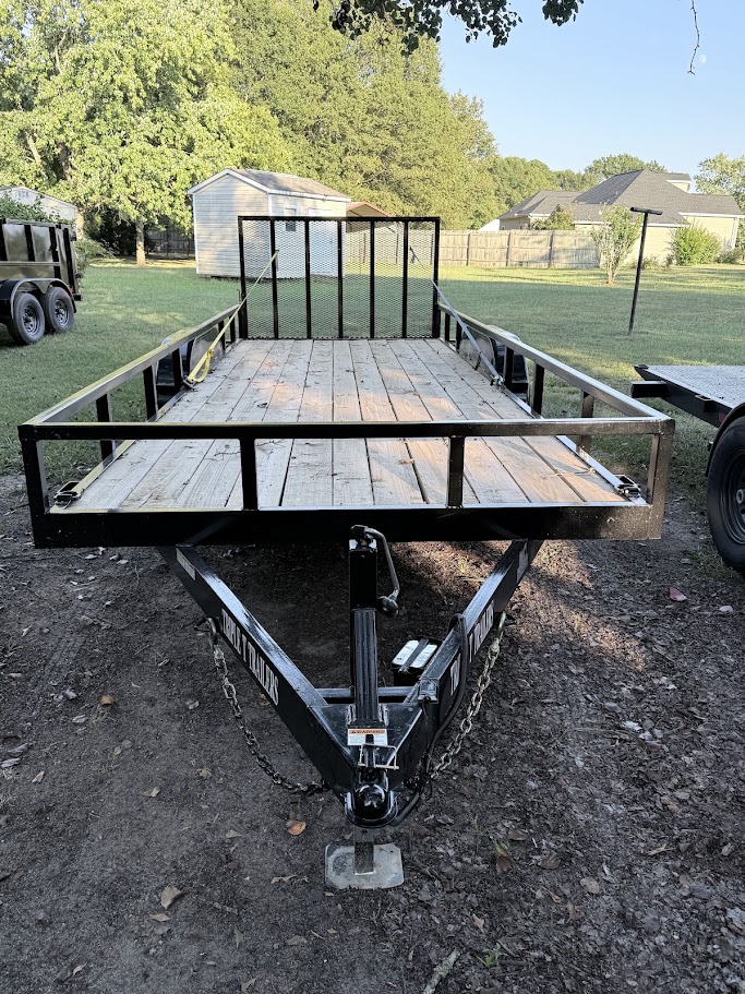 7x20 equipment hauler trailer rental in Pelzer, SC