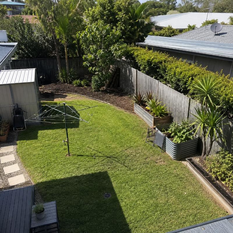 Coast Shield technician conducting a pest inspection at a Gold Coast property