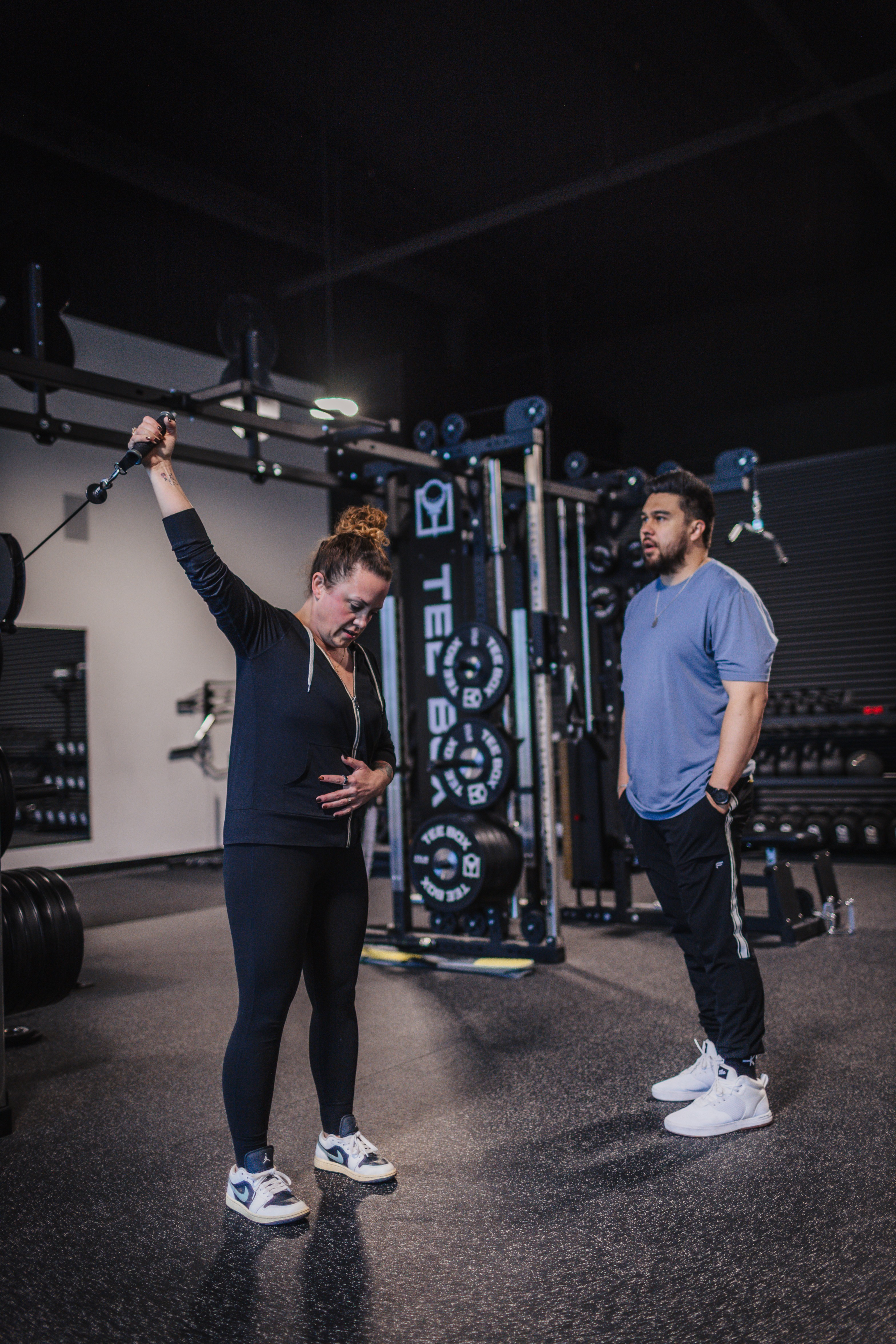 Shoulder movement and lift analysis at Invictus Rx