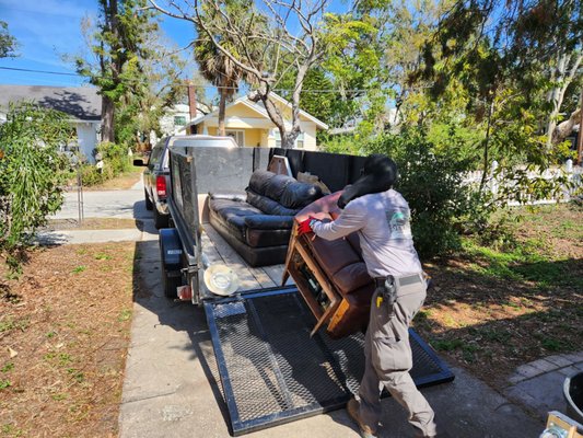 Appliance and furniture removal