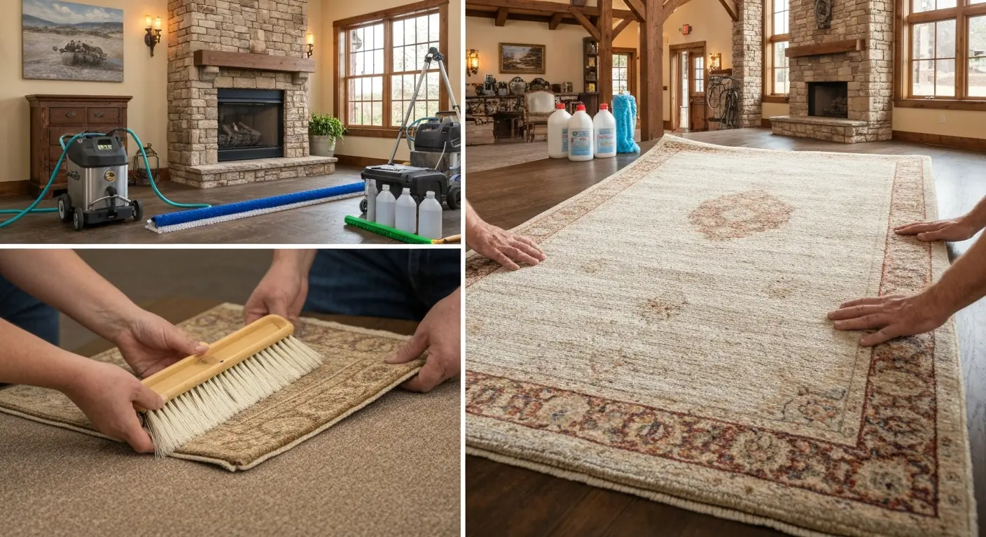 Area rug cleaning