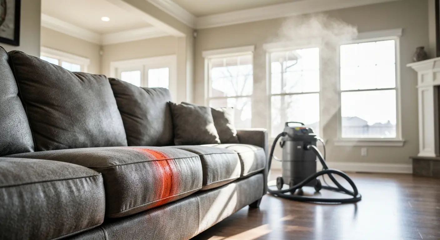 Upholstery cleaning service