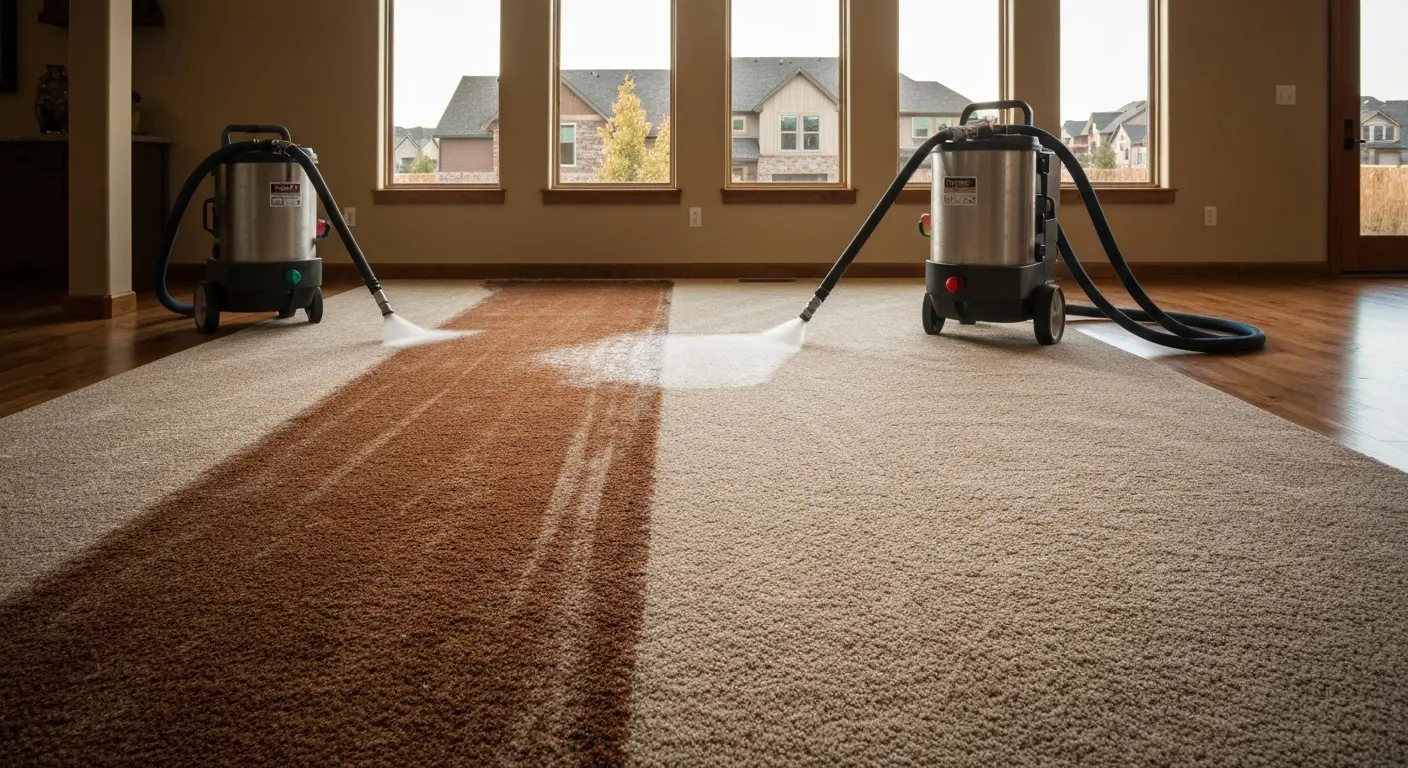 Professional carpet cleaning service
