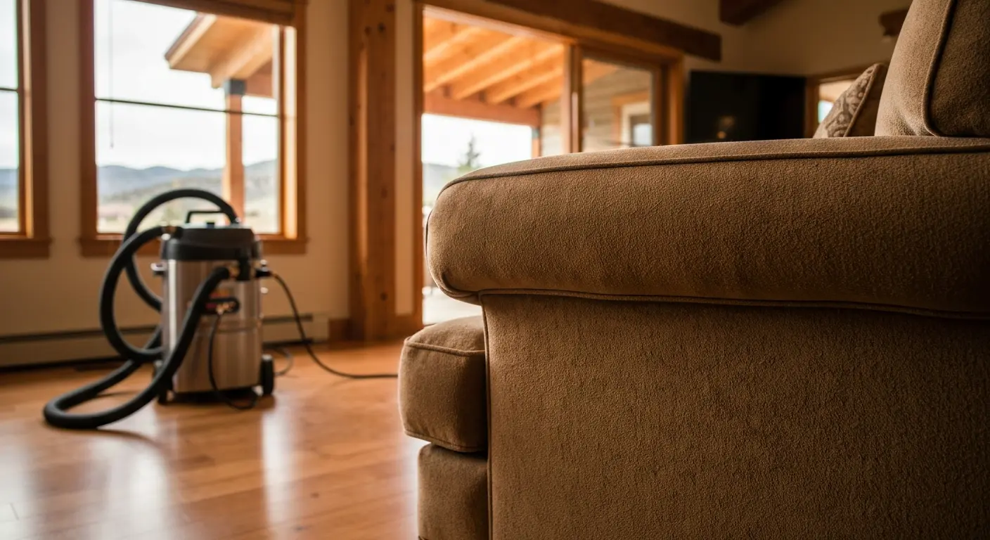 Upholstery cleaning service