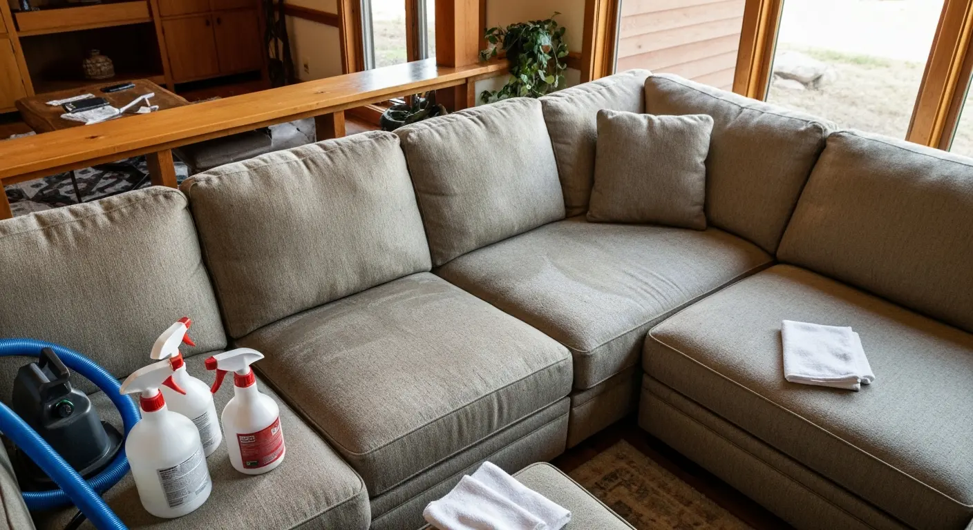 Sofa cleaning