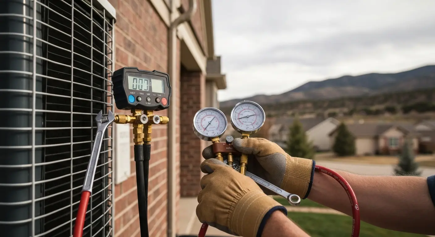 HVAC system inspection