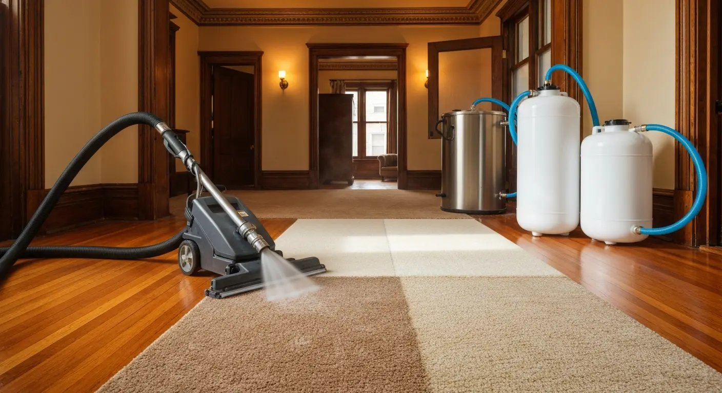 Carpet cleaning in Capitol Hill home