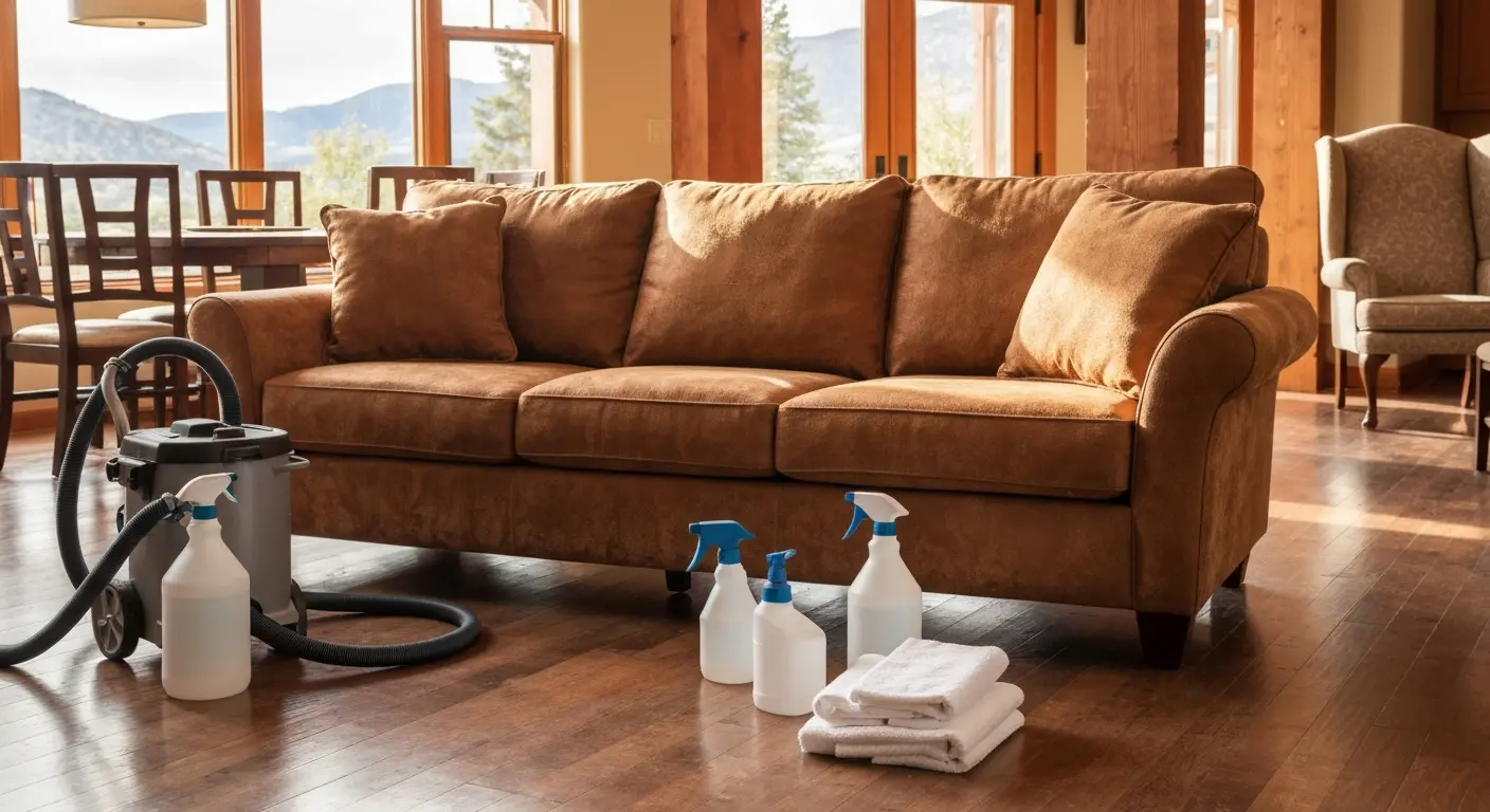 Furniture upholstery cleaning