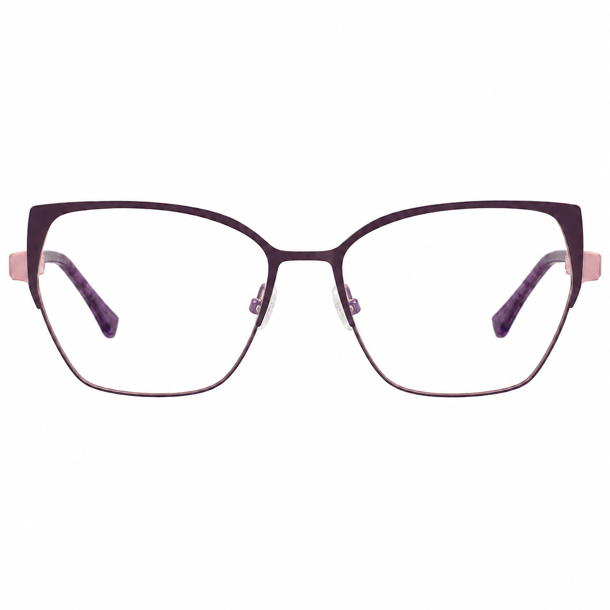 TS-01 C2 · vista frontal · Tono vino · Thalia Sodi Eyewear