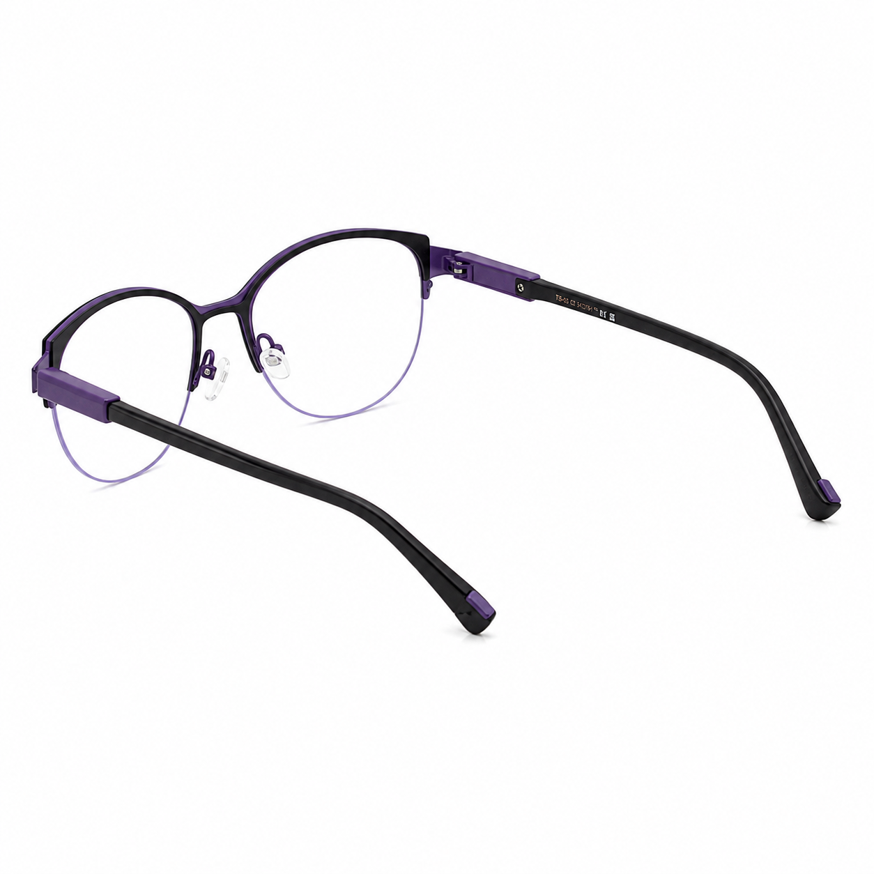 TS-03 C2 · left-angle view · Black and dark gray tones · Thalia Sodi Eyewear