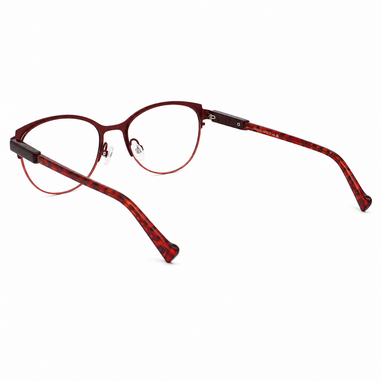 TS-03 C3 · vista diagonal izquierda · Tonos negro y gris oscuro · Thalia Sodi Eyewear