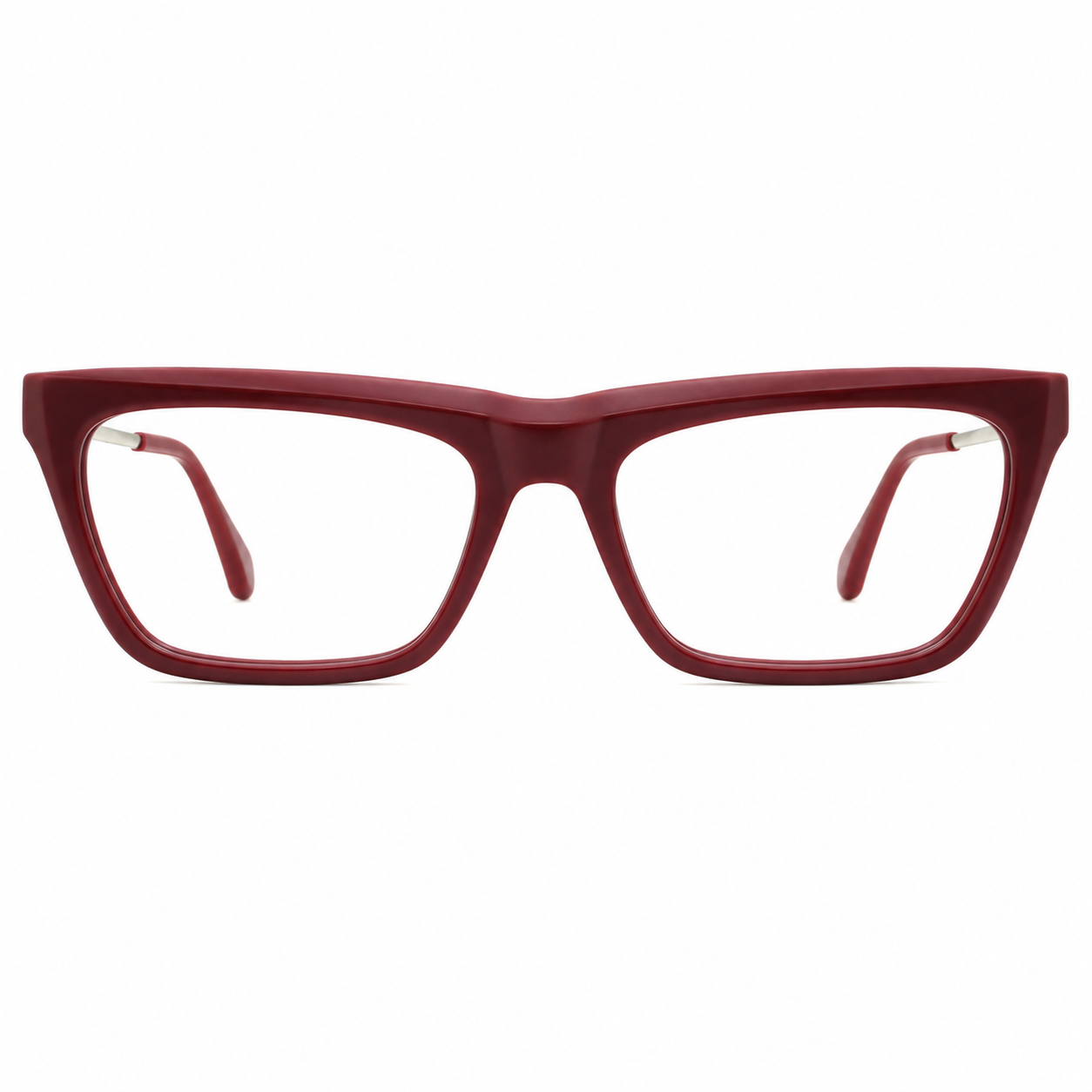TS-06 C2 · vista frontal · Tonos vino y rojo · Thalia Sodi Eyewear