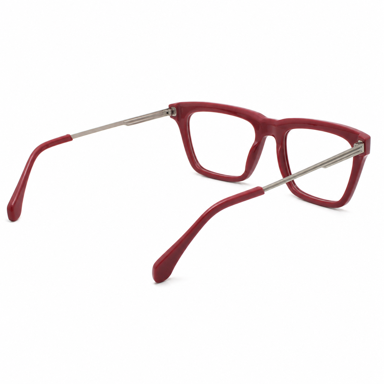 TS-06 C2 · vista 5 · Tonos vino y rojo · Thalia Sodi Eyewear
