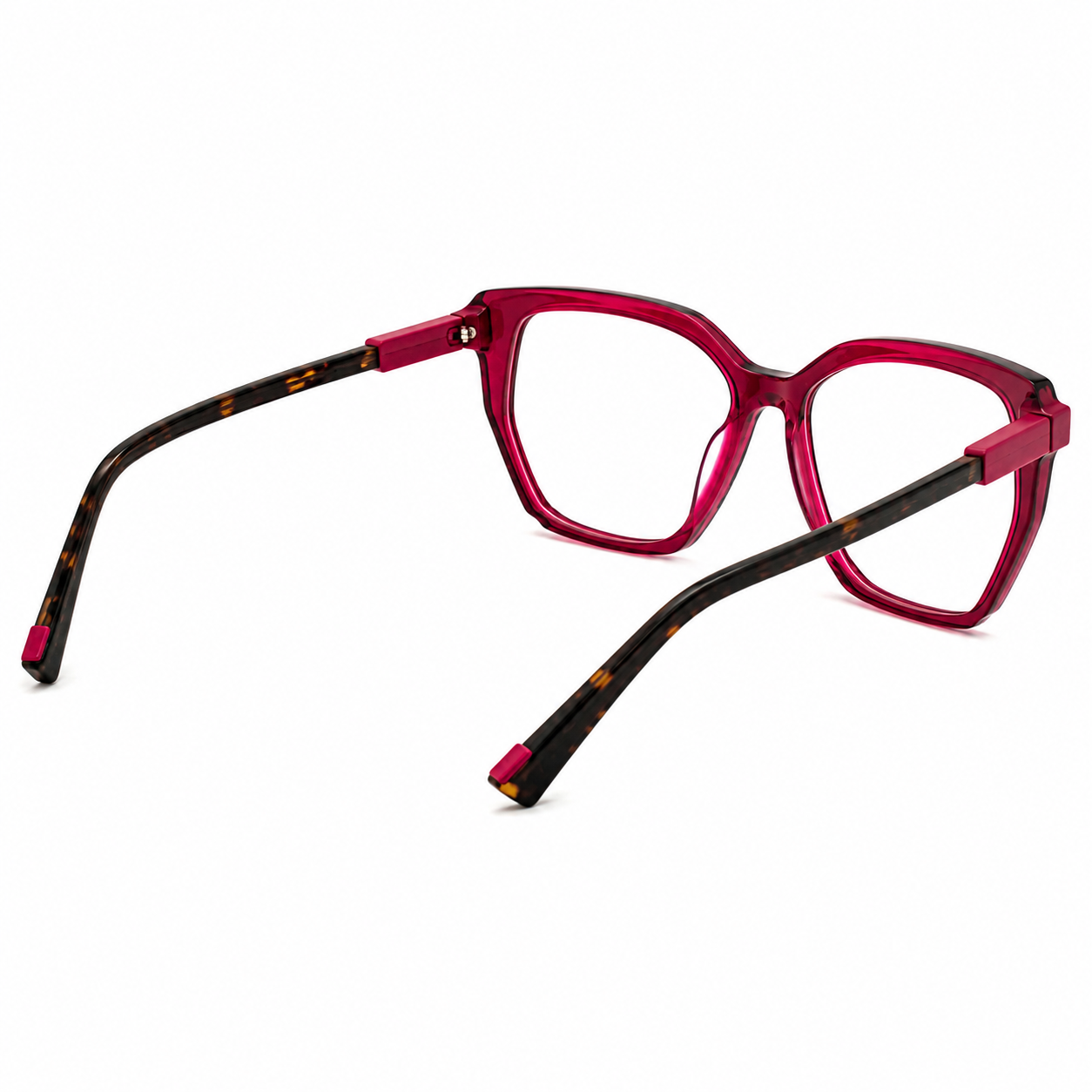TS-07 C2 · view 5 · Burgundy and black tones · Thalia Sodi Eyewear