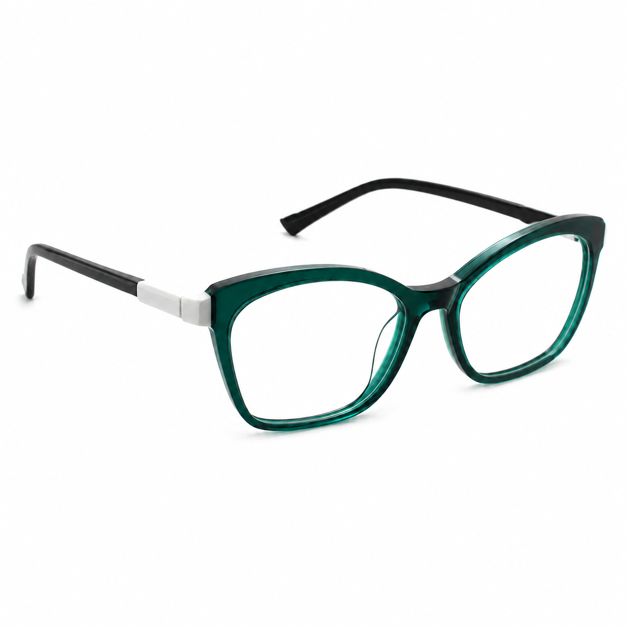 TS-08 C3 · vista 6 · Tonos turquesa y gris · Thalia Sodi Eyewear