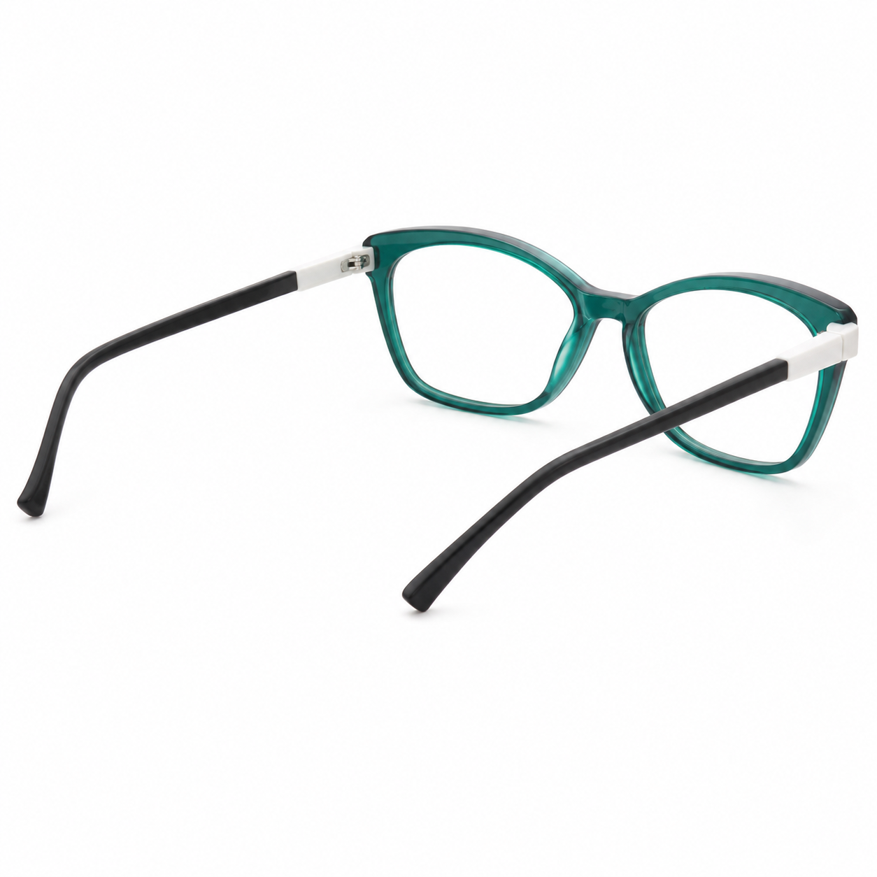 TS-08 C3 · vista 5 · Tonos turquesa y gris · Thalia Sodi Eyewear