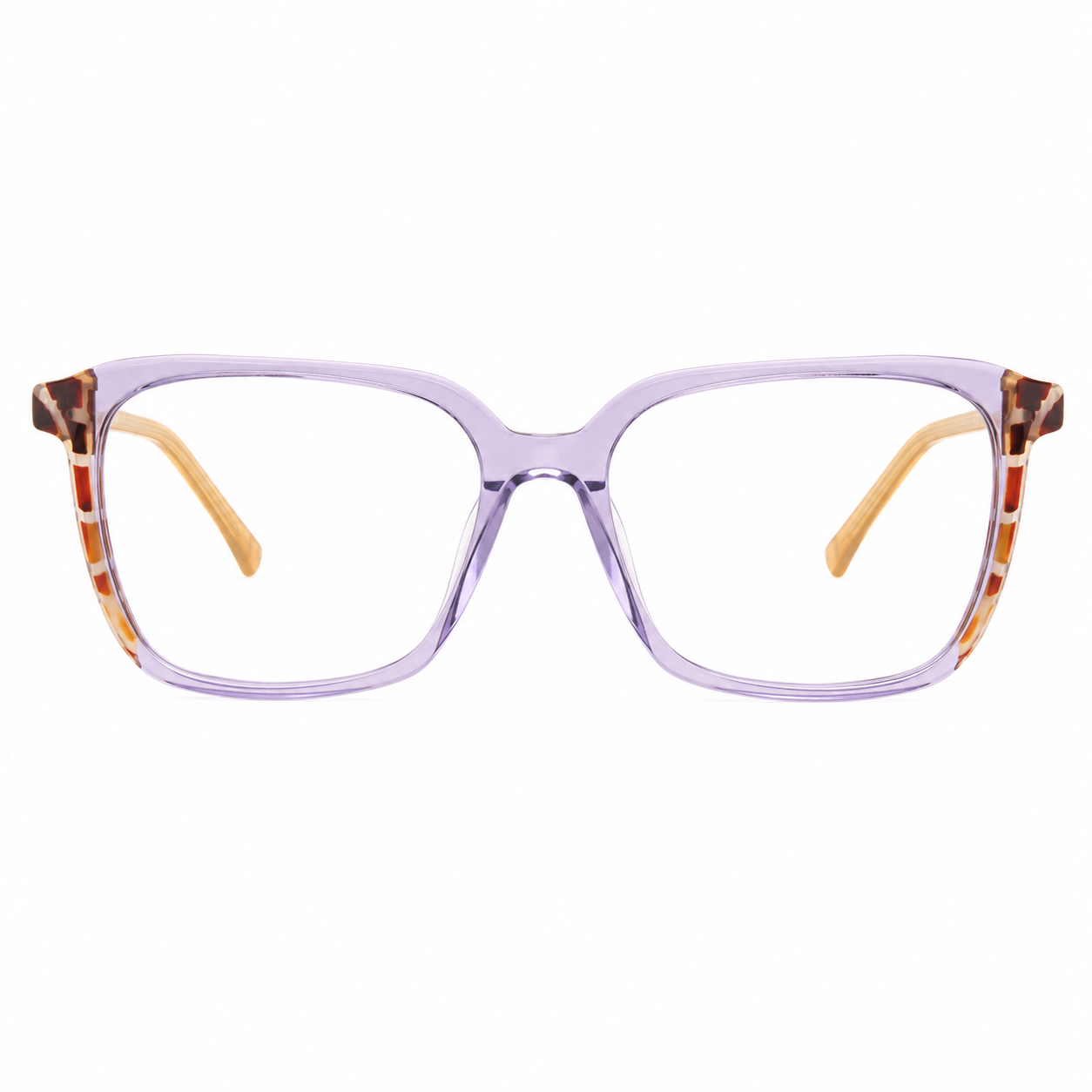 TS-09 C2 · vista frontal · Tonos rosado y beige · Thalia Sodi Eyewear