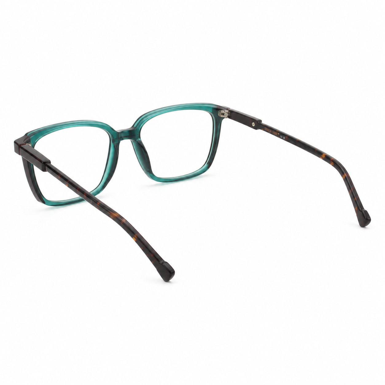 TS-09 C3 · vista diagonal izquierda · Tono turquesa · Thalia Sodi Eyewear